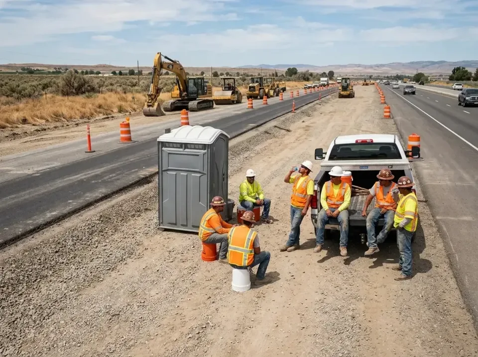 highway-road-construction-crew-007 — frequently asked questions, Porta Potty and Restroom Rentals in Richmond, CA
